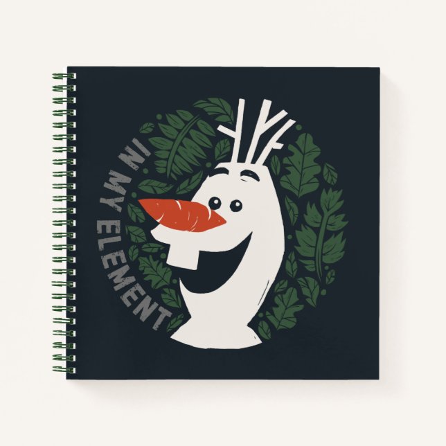 Frozen 2: Olaf | In My Element Notebook (Front)