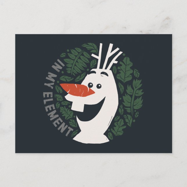 Frozen 2: Olaf | In My Element Postcard (Front)