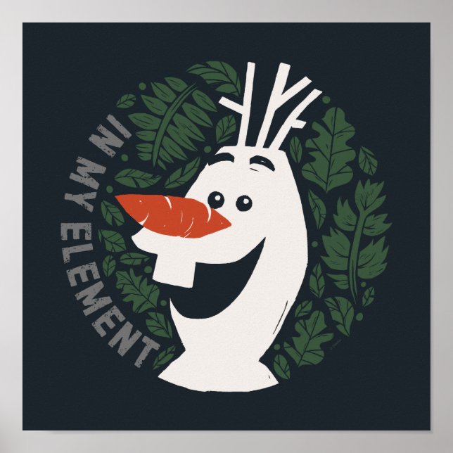 Frozen 2: Olaf | In My Element Poster (Front)