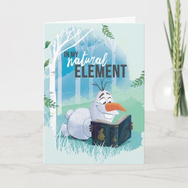 Frozen 2: Olaf | In My Natural Element Card (Front)