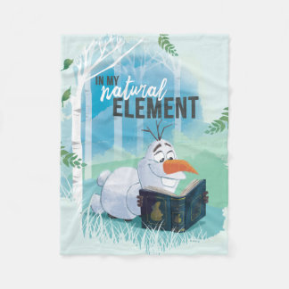 Frozen 2: Olaf | In My Natural Element Fleece Blanket