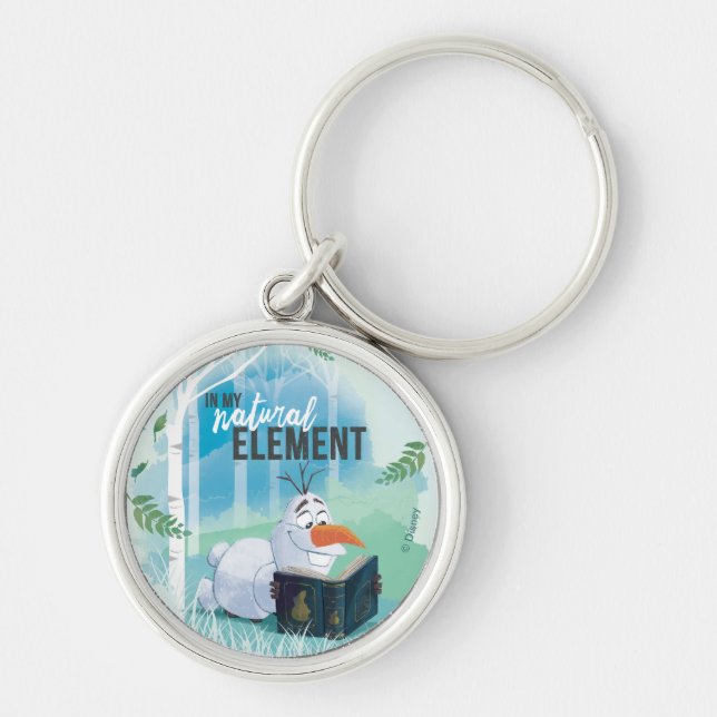 Frozen 2: Olaf | In My Natural Element Keychain (Front)