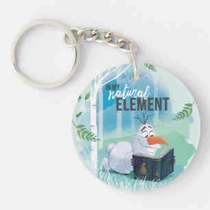 Frozen 2: Olaf In My Natural Element Keychain