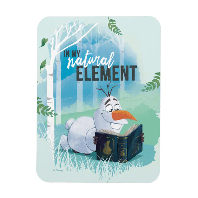 Frozen 2: Olaf | In My Natural Element Magnet (Vertical)