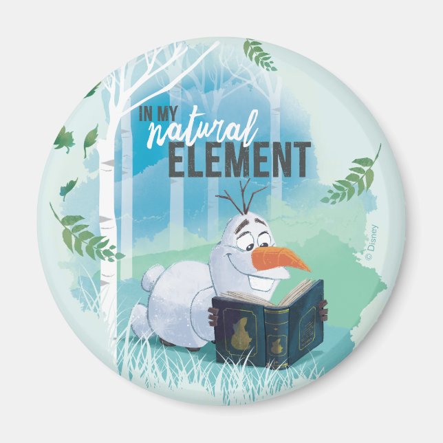 Frozen 2: Olaf | In My Natural Element Magnet (Front)