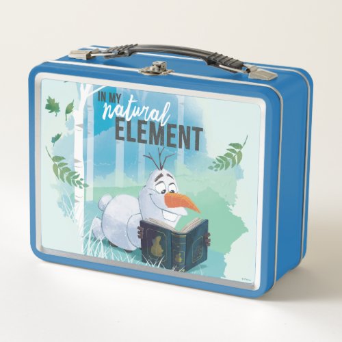 Frozen 2 Olaf  In My Natural Element Metal Lunch Box