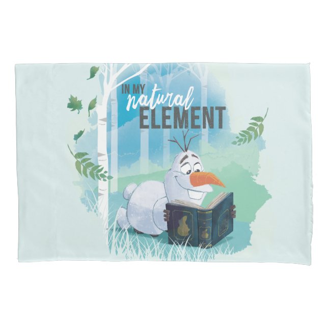 Frozen 2: Olaf | In My Natural Element Pillow Case (Front)