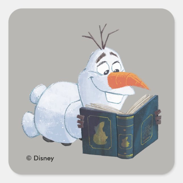 Frozen 2 | Olaf - In My Natural Element Square Sticker (Front)