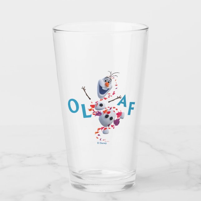 Frozen 2: Olaf In The Breeze Glass (Front)