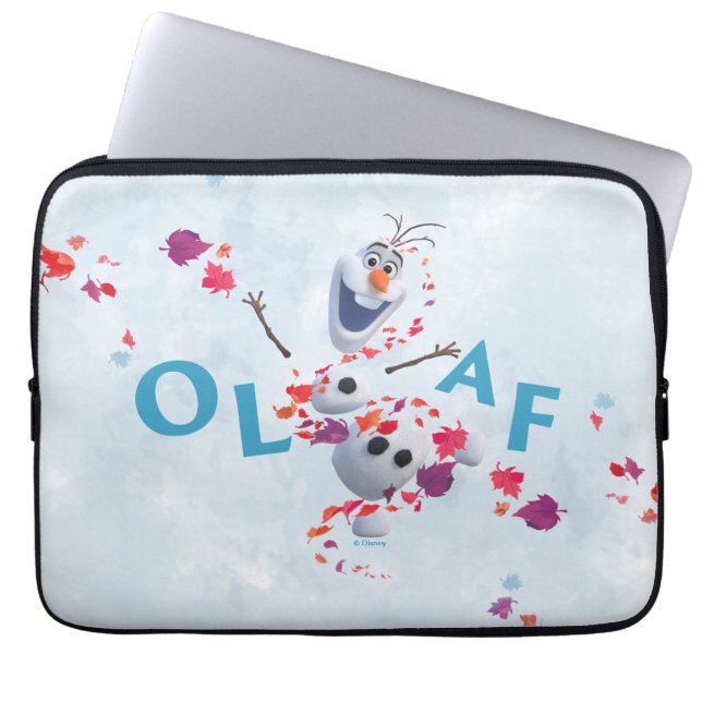 Frozen 2: Olaf In The Breeze Laptop Sleeve (Front)