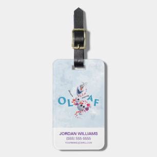 Frozen 2: Olaf In The Breeze Luggage Tag