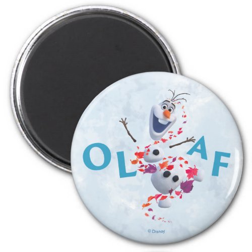 Frozen 2 Olaf In The Breeze Magnet