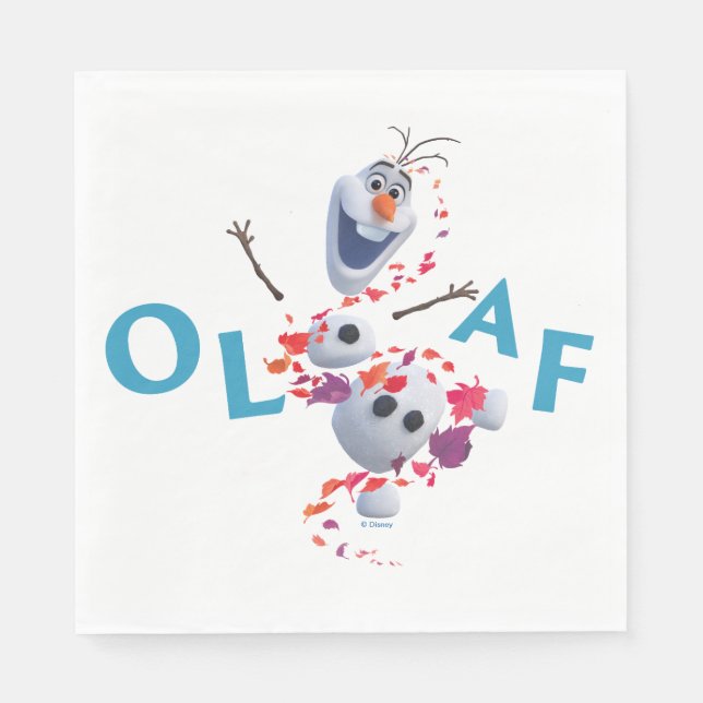 Frozen 2: Olaf In The Breeze Napkins (Front)