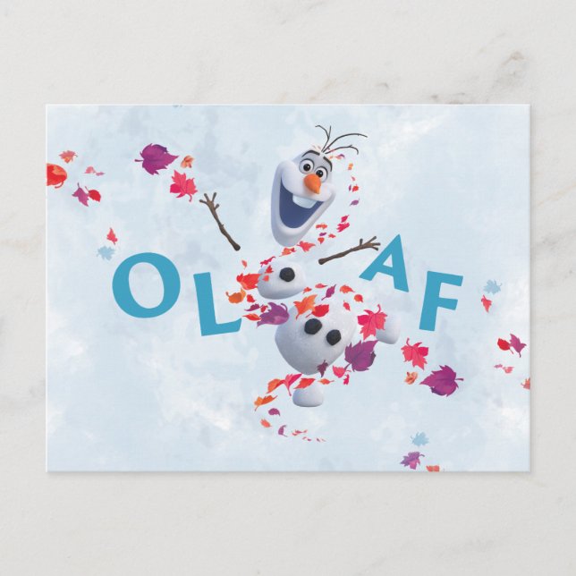 Frozen 2: Olaf In The Breeze Postcard (Front)
