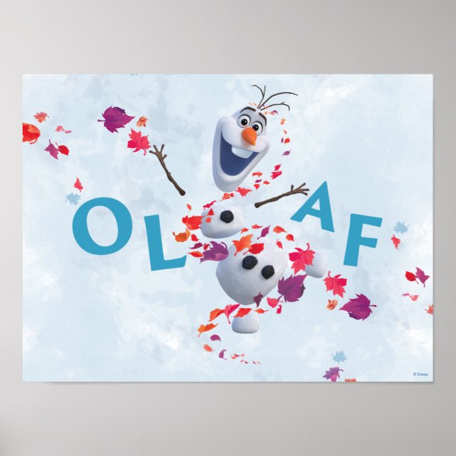 Frozen 2: Olaf In The Breeze Poster (Front)