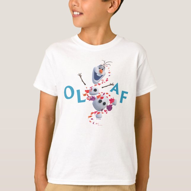 Frozen 2: Olaf In The Breeze T-Shirt (Front)