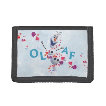 Frozen 2: Olaf In The Breeze Trifold Wallet by frozen at Zazzle