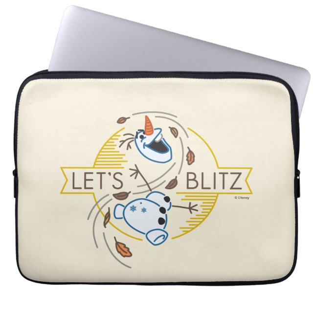 Frozen 2 | Olaf - Let's Blitz Laptop Sleeve (Front)