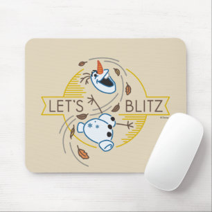 Frozen 2 Olaf - Let's Blitz Mouse Pad