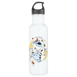 Frozen 2 Olaf - Let's Blitz Stainless Steel Water Bottle