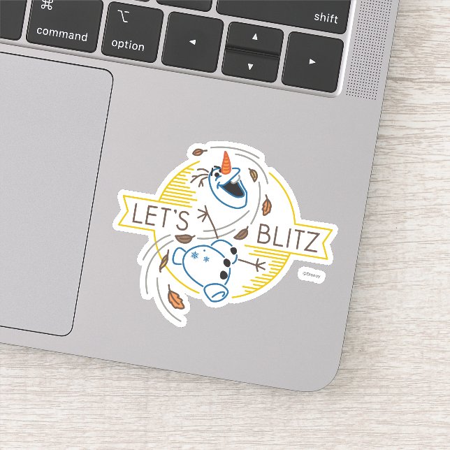 Frozen 2 | Olaf - Let's Blitz Sticker (Detail)