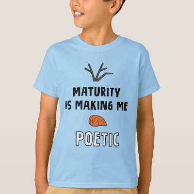 Frozen 2 | Olaf "Maturity Is Making Me Poetic" T-Shirt