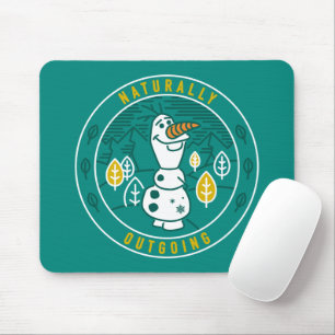 Frozen 2 Olaf - Naturally Outgoing Mouse Pad