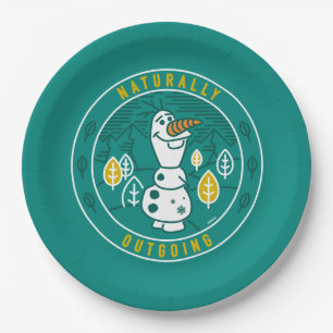 Frozen 2   Olaf - Naturally Outgoing Paper Plates