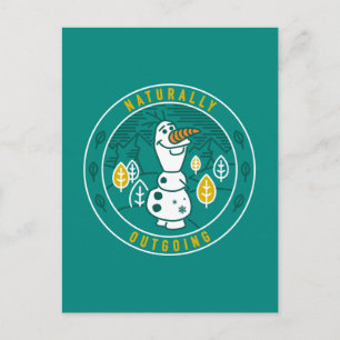 Frozen 2   Olaf - Naturally Outgoing Postcard
