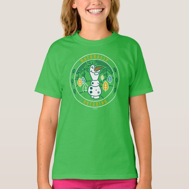 Frozen 2 | Olaf - Naturally Outgoing T-Shirt (Front)