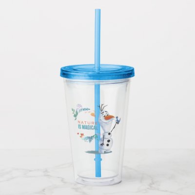 Frozen 2: Olaf | Nature Is Magical Acrylic Tumbler