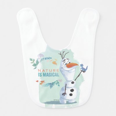 Frozen 2: Olaf | Nature Is Magical Baby Bib
