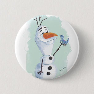 Frozen 2: Olaf   Nature Is Magical Button