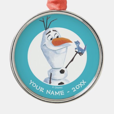Frozen 2: Olaf | Nature Is Magical Metal Ornament