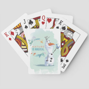Frozen 2: Olaf Nature Is Magical Playing Cards
