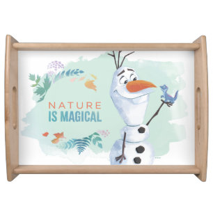 Frozen 2: Olaf Nature Is Magical Serving Tray