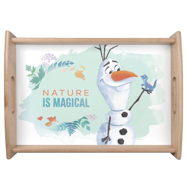 Frozen 2: Olaf | Nature Is Magical Serving Tray (Front)