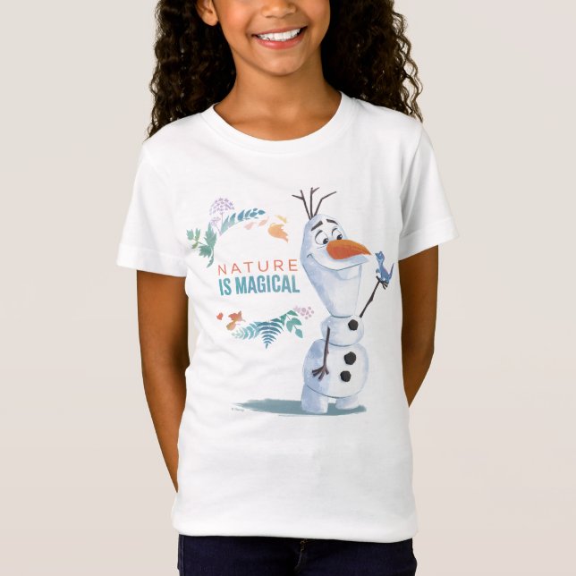 Frozen 2: Olaf | Nature Is Magical T-Shirt (Front)
