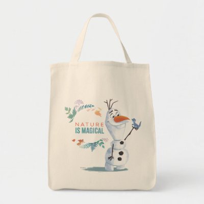 Frozen 2: Olaf | Nature Is Magical Tote Bag