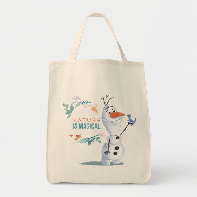 Frozen 2: Olaf | Nature Is Magical Tote Bag (Front)