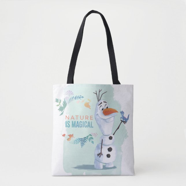 Frozen 2: Olaf | Nature Is Magical Tote Bag (Front)