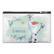 Frozen 2: Olaf | Nature Is Magical Travel Accessory Bag at Zazzle
