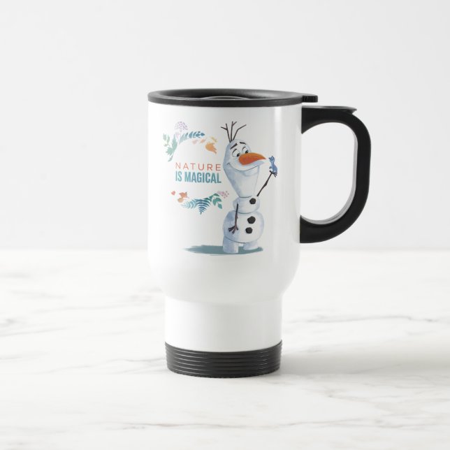 Frozen 2: Olaf | Nature Is Magical Travel Mug (Right)
