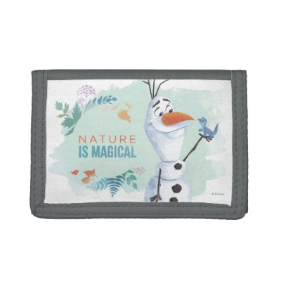 Frozen 2: Olaf | Nature Is Magical Trifold Wallet