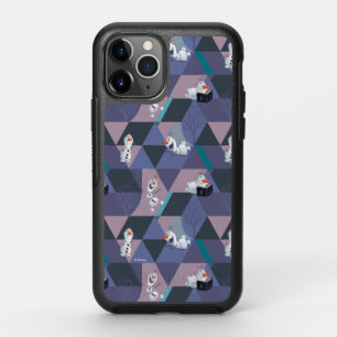 Frozen 2 Olaf Purple Geometric Pattern OtterBox Symmetry iPhone 11 Pro Case