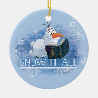 Frozen 2: Olaf | Snow-It-All Ceramic Ornament