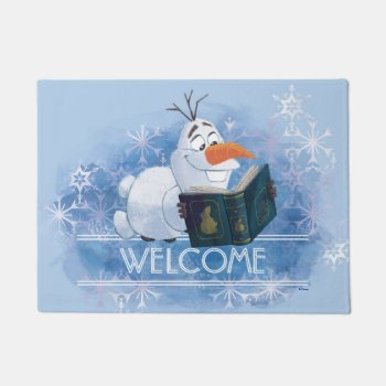 Frozen 2: Olaf | Snow-it-all Doormat by frozen at Zazzle