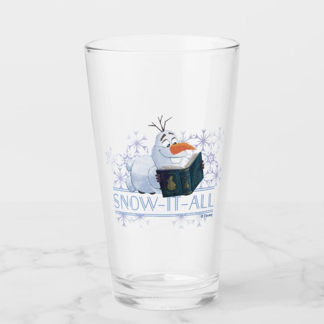 Frozen 2: Olaf | Snow-It-All Glass (Front)