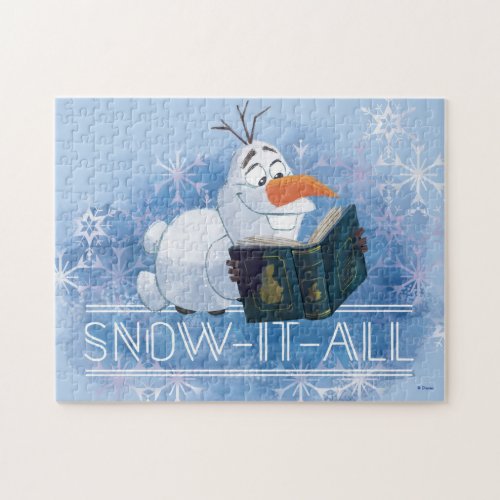 Frozen 2 Olaf  Snow_It_All Jigsaw Puzzle