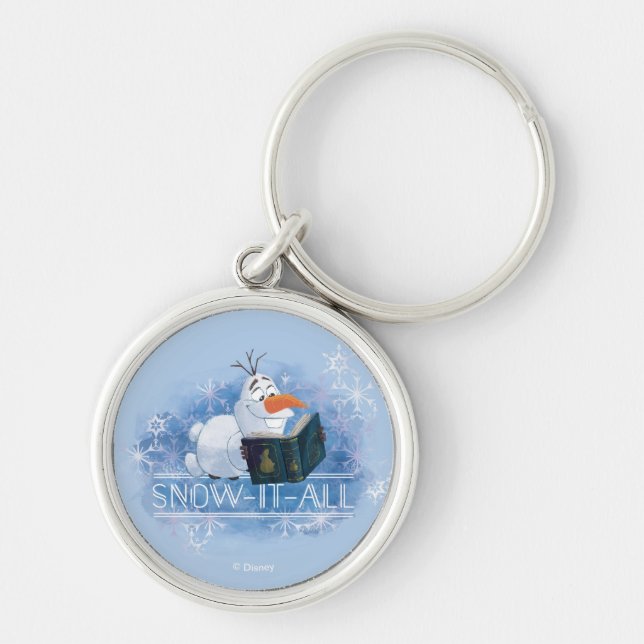 Frozen 2: Olaf | Snow-It-All Keychain (Front)